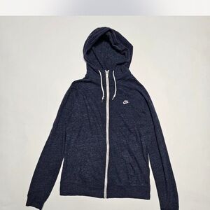 Men’s Navy Blue Nike Hoodie, Size L